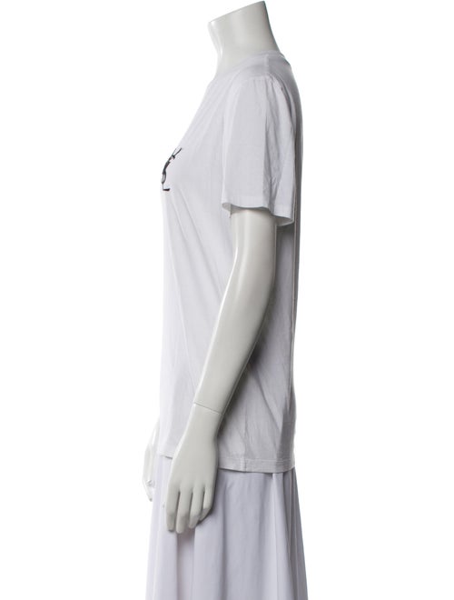 Yves Saint Laurent Crew Neck Short Sleeve T-Shirt