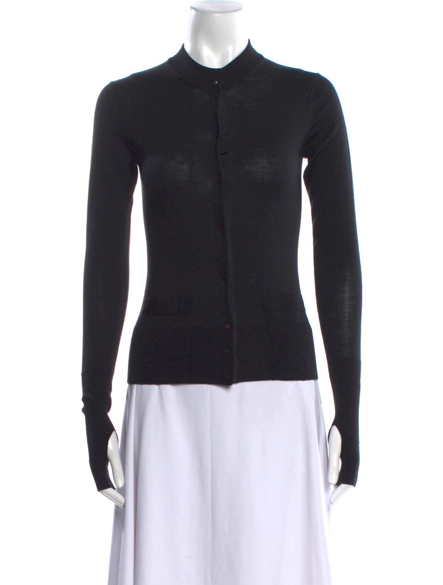 Yves Saint Laurent Wool Crew Neck Sweater