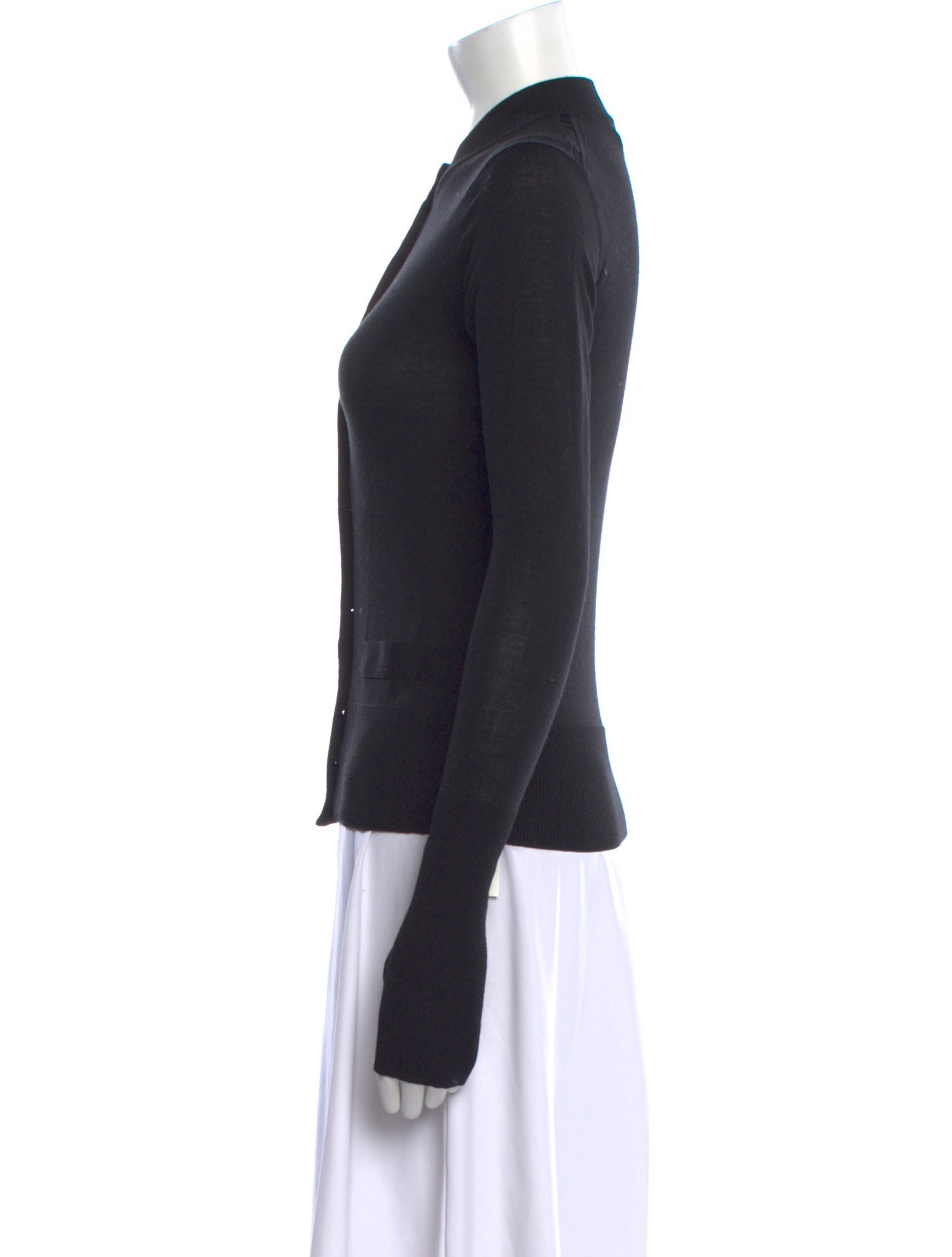 Yves Saint Laurent Wool Crew Neck Sweater