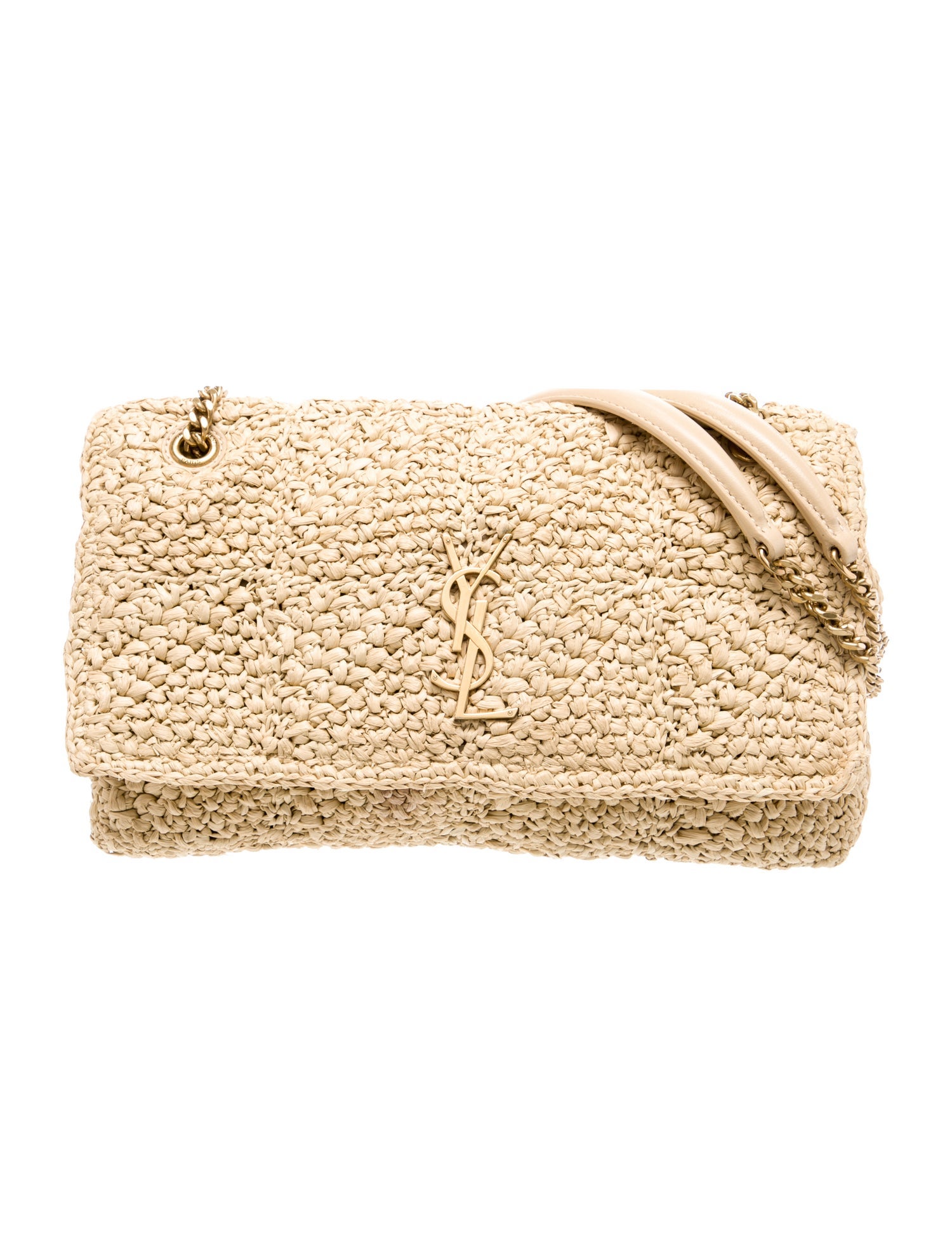 Saint Laurent Raffia Jamie Medium