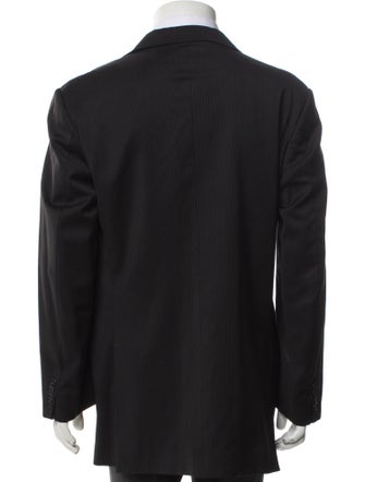 Yves Saint Laurent Virgin Wool Striped Blazer