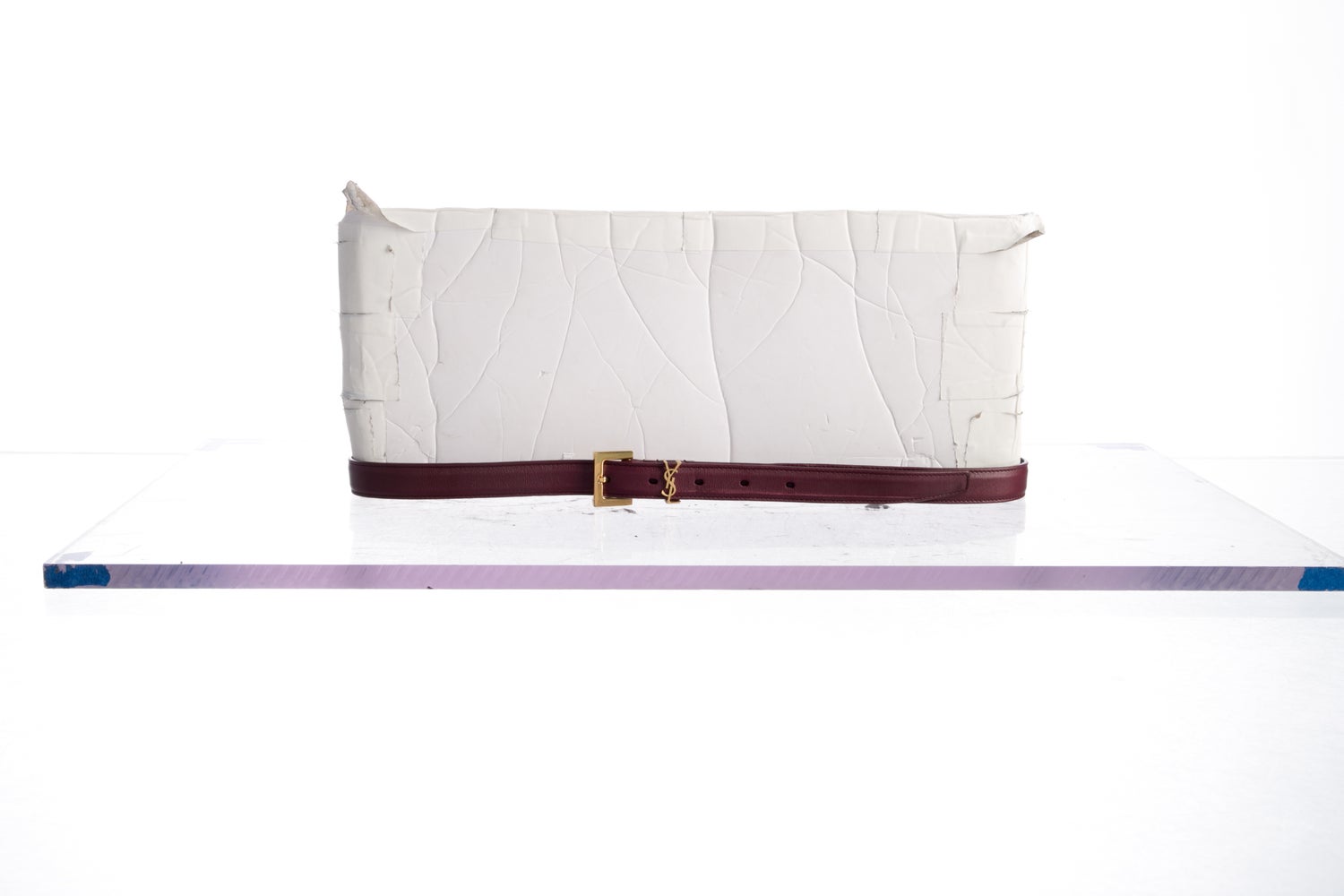 Yves Saint Laurent Skinny Leather Waist Belt