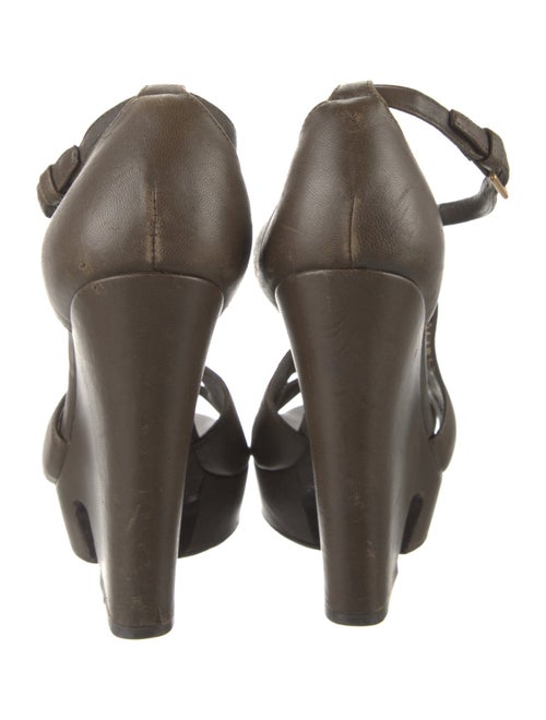 Yves Saint Laurent Leather T-Strap Pumps