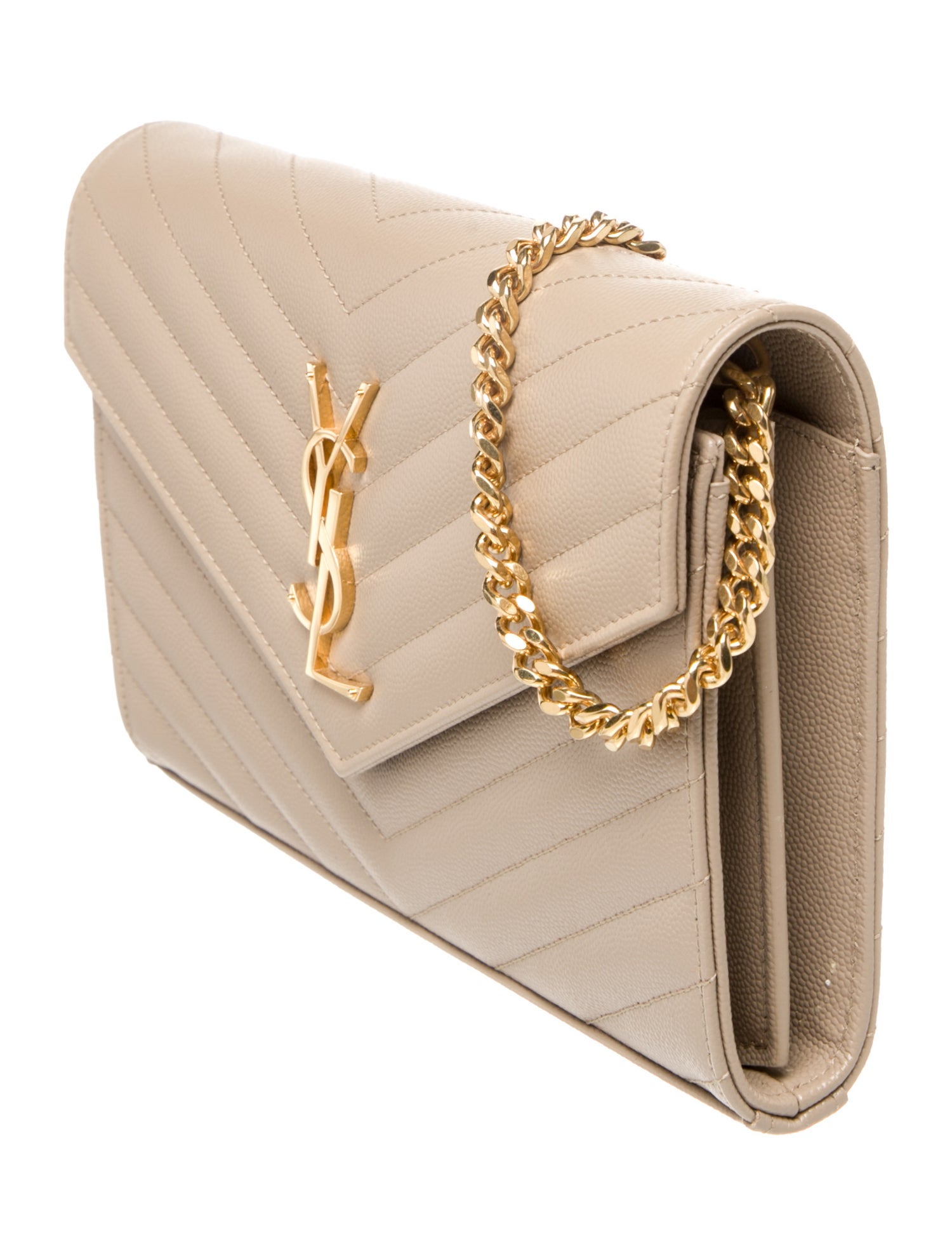 Saint Laurent Leather Cassandre