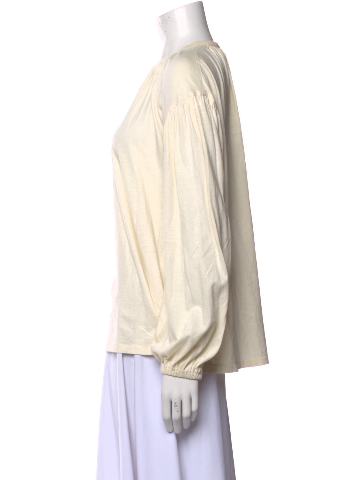 Yves Saint Laurent Crew Neck Long Sleeve Sweatshirt