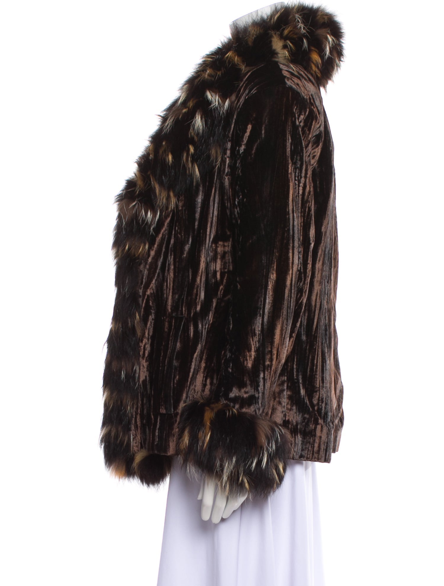 Yves Saint Laurent Vintage 1970's Fur Jacket