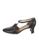 Yves Saint Laurent Canvas T-Strap Pumps
