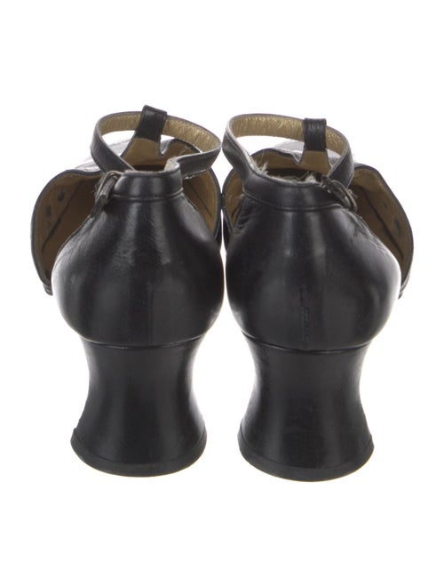 Yves Saint Laurent Canvas T-Strap Pumps