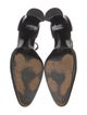 Yves Saint Laurent Canvas T-Strap Pumps