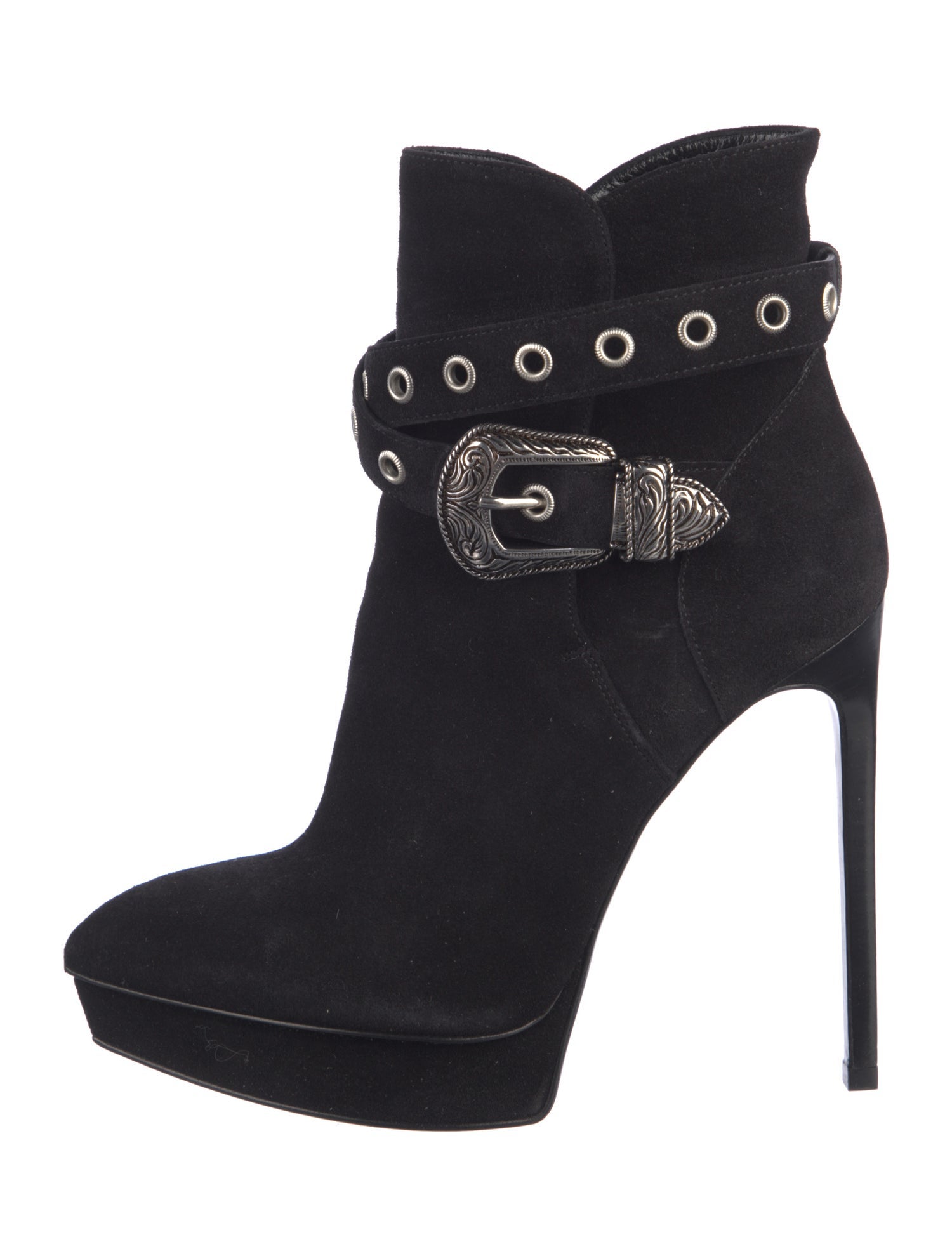 Yves Saint Laurent Suede Boots