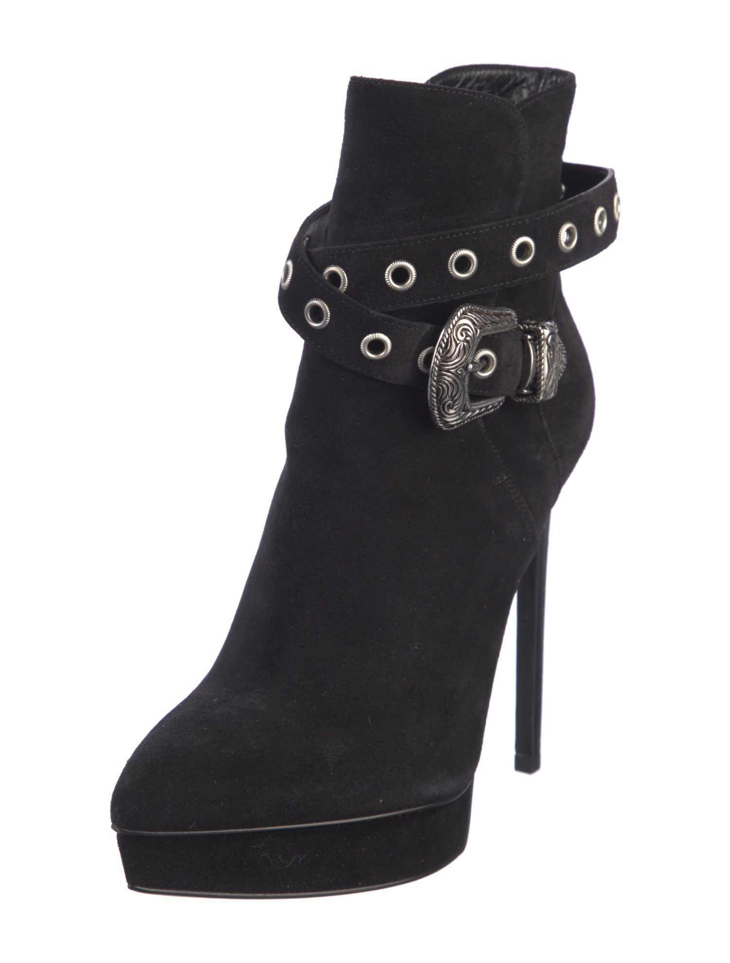 Yves Saint Laurent Suede Boots