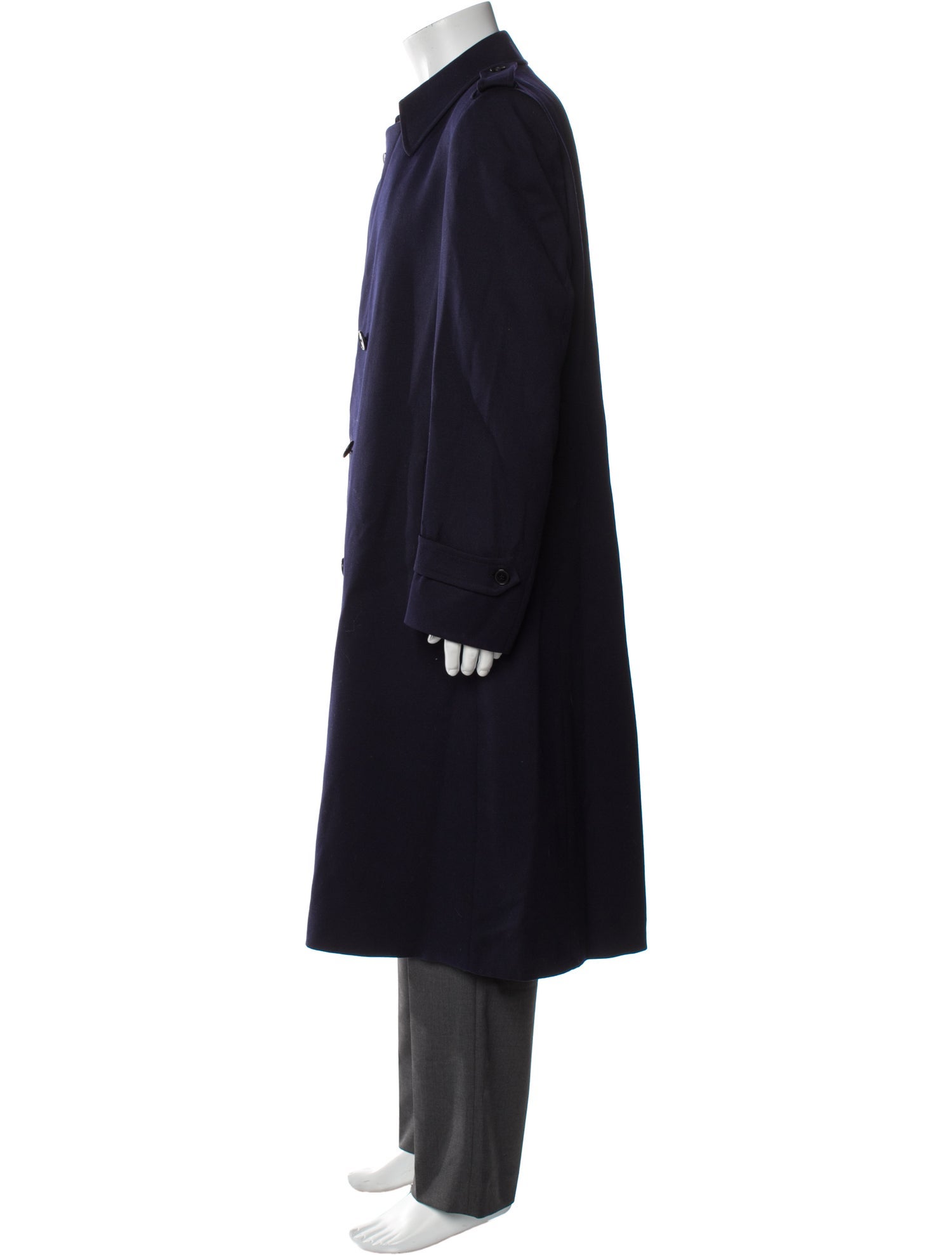 Yves Saint Laurent Wool Trench Coat