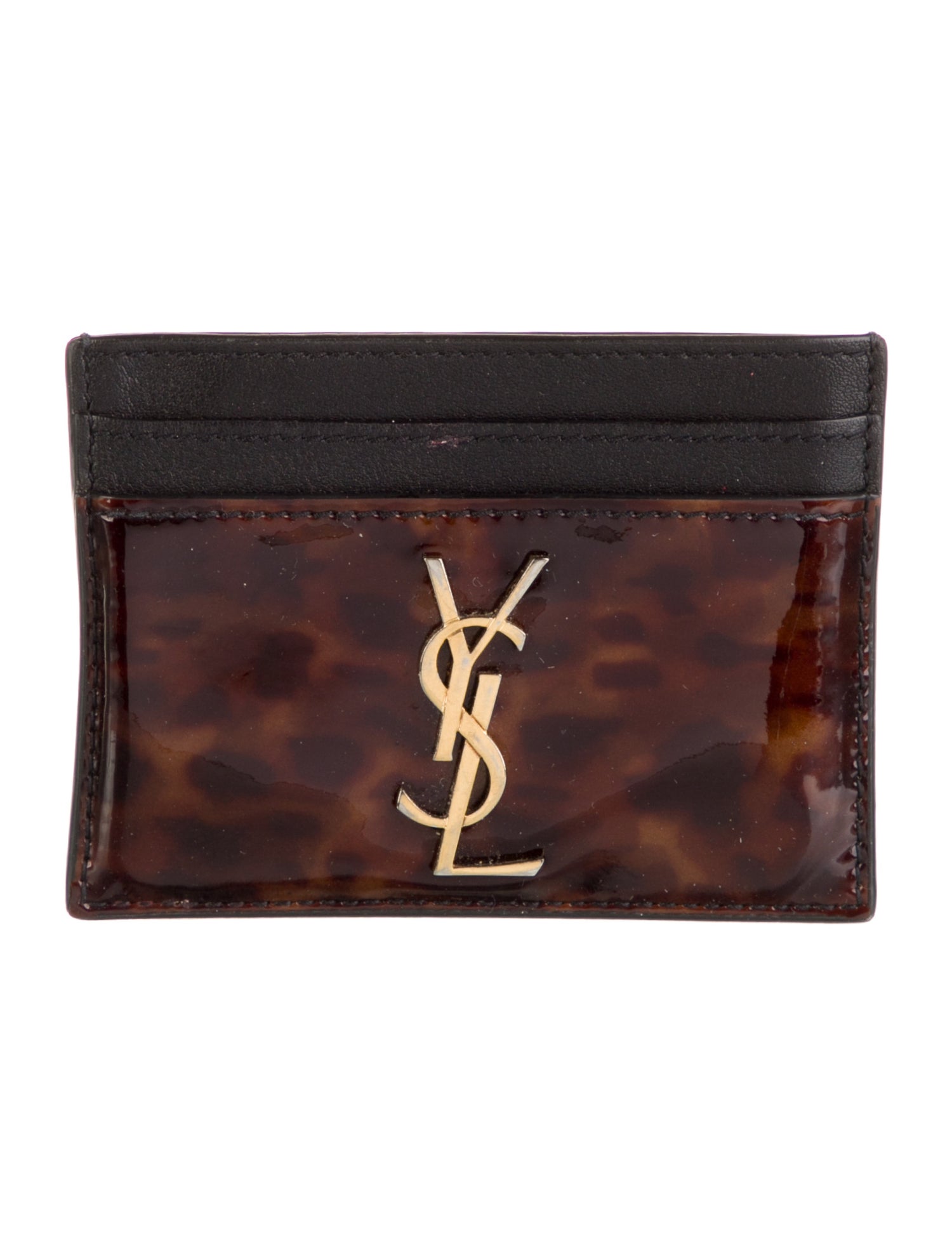 Yves Saint Laurent 2019 Leather Card Holder