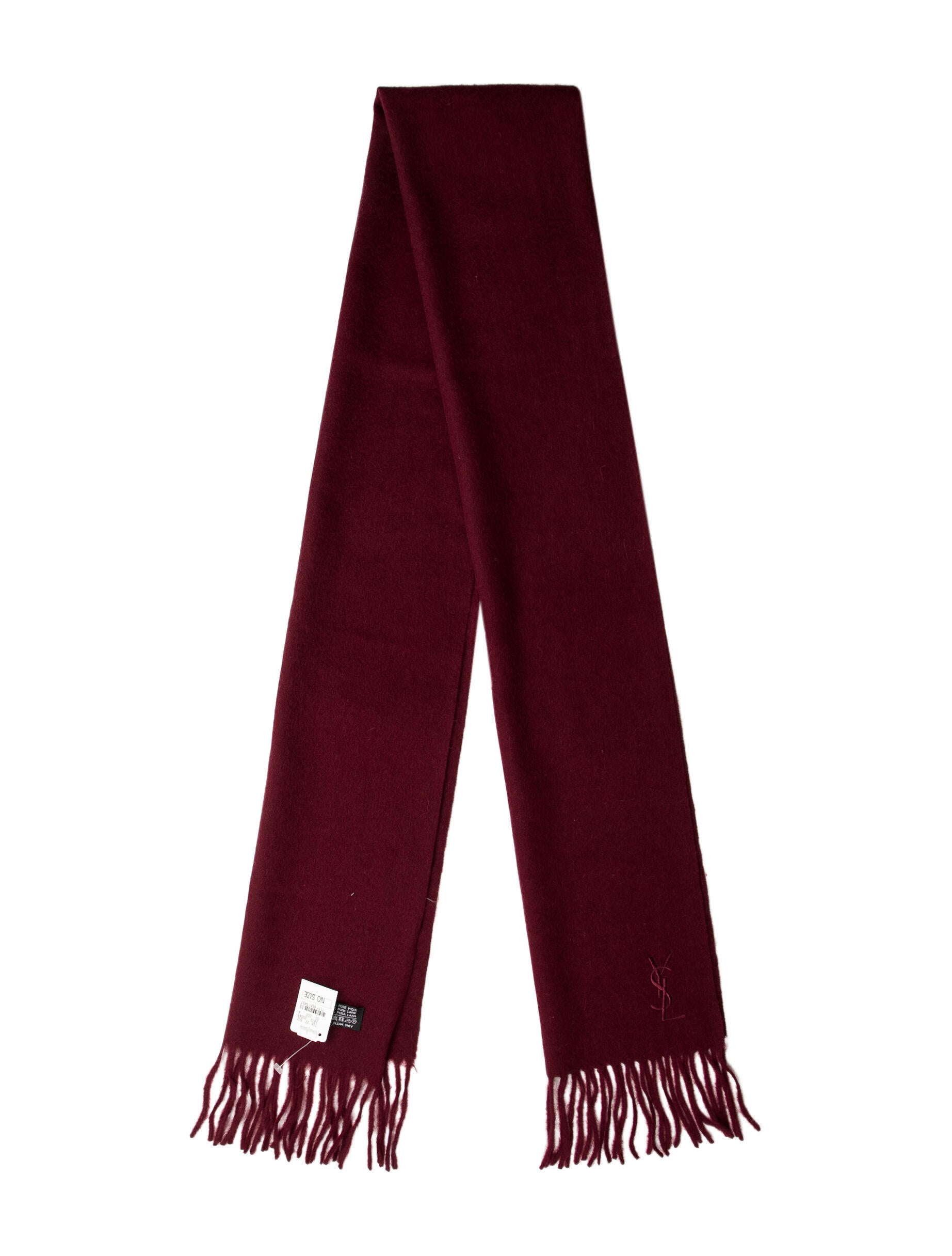 Yves Saint Laurent Wool Scarf w/ Tags