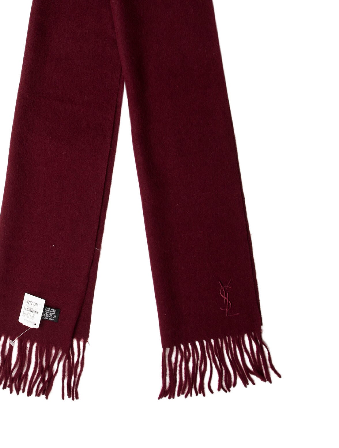 Yves Saint Laurent Wool Scarf w/ Tags