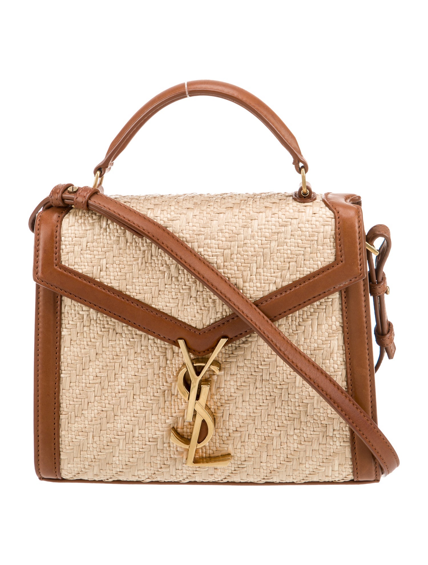 Saint Laurent Raffia Cassandre Mini 2022