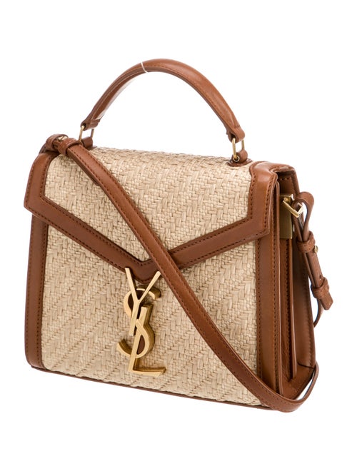 Saint Laurent Raffia Cassandre Mini 2022