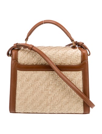 Saint Laurent Raffia Cassandre Mini 2022
