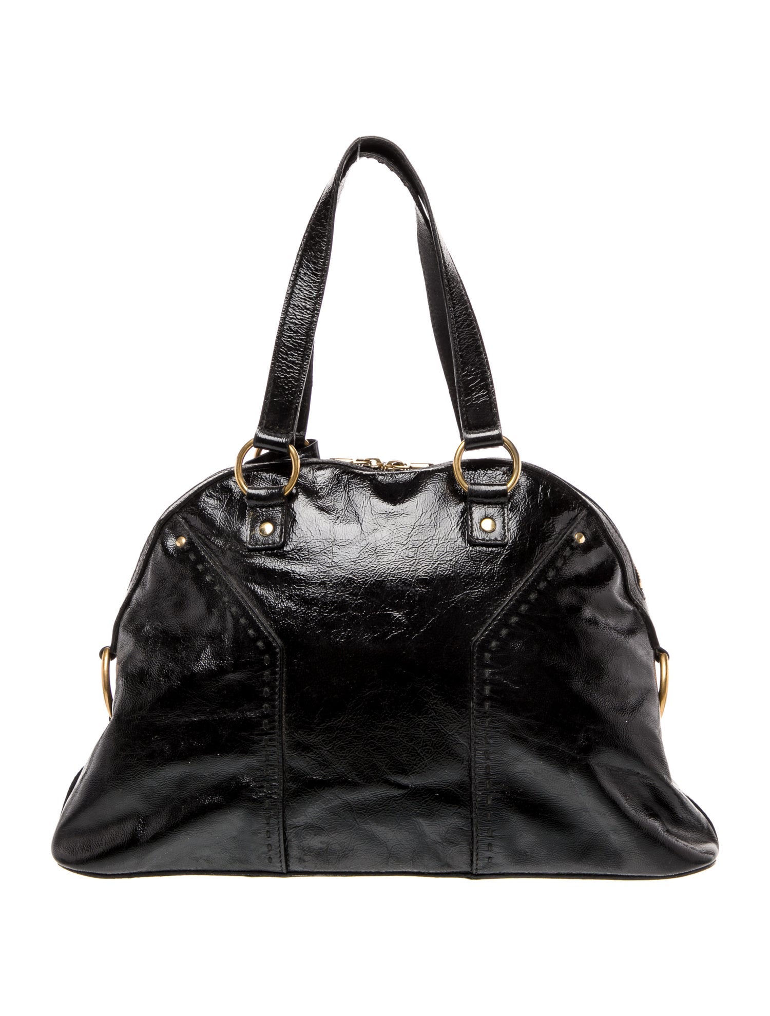 Yves Saint Laurent Patent Leather Shoulder Bag