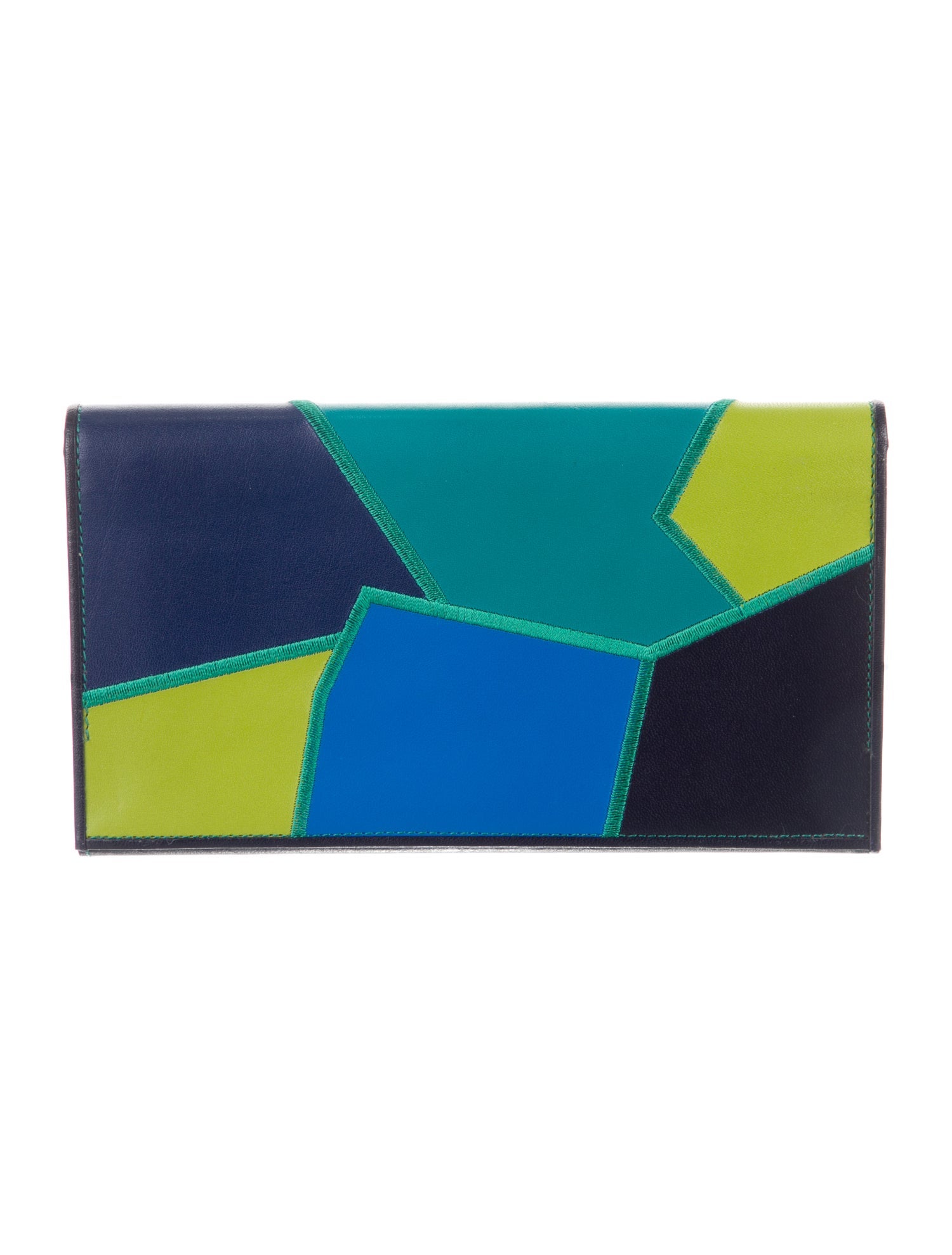 Yves Saint Laurent Leather Printed Wallet