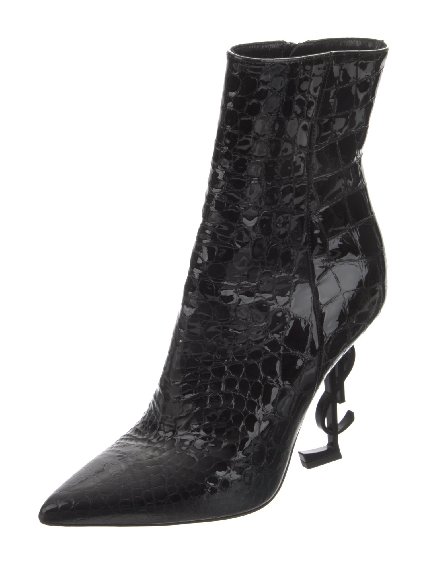 Yves Saint Laurent Patent Leather Boots