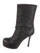 Yves Saint Laurent Rive Gauche Leather Boots