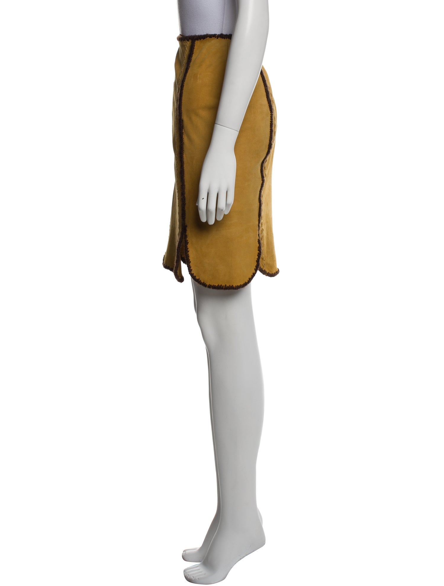 Yves Saint Laurent Rive Gauche Vintage Knee-Length Skirt