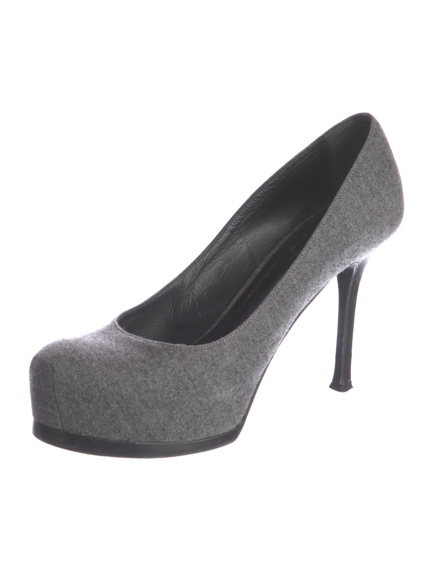 Yves Saint Laurent Wool Pumps
