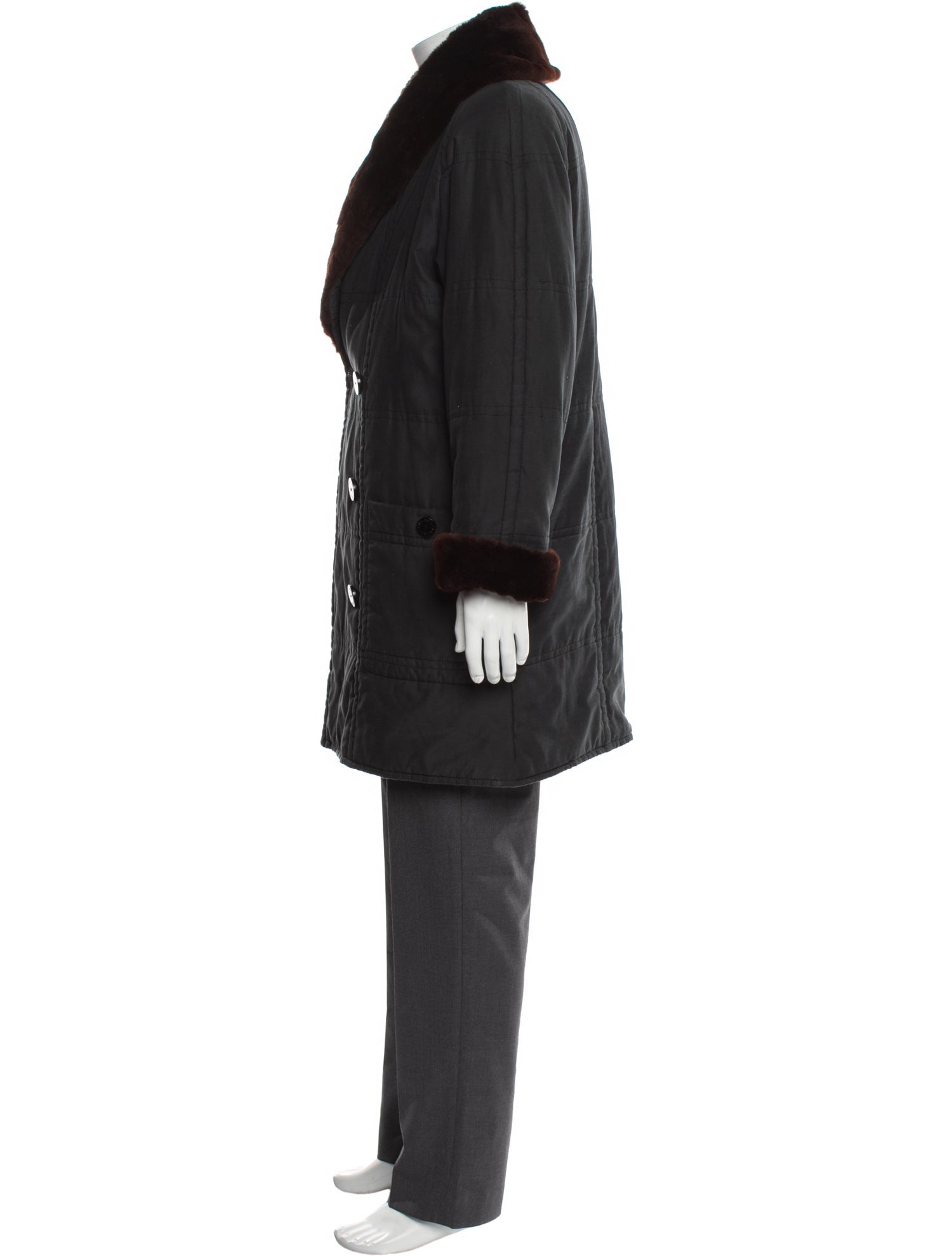 Yves Saint Laurent Vintage 1980's Overcoat