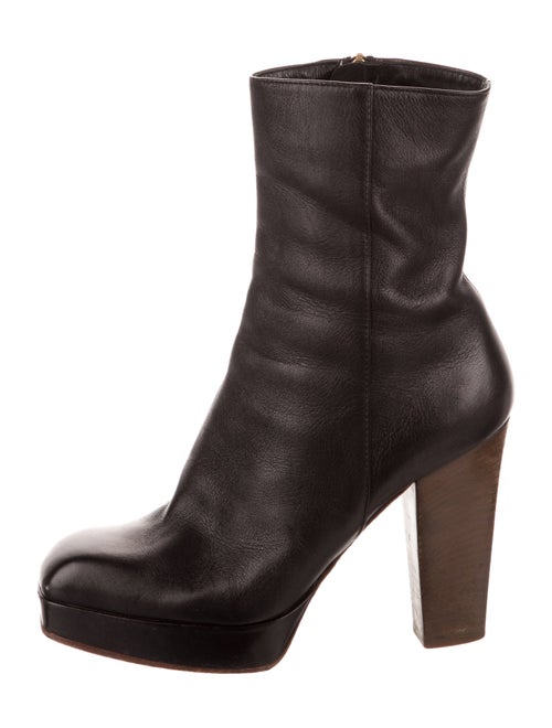 Yves Saint Laurent Leather Boots