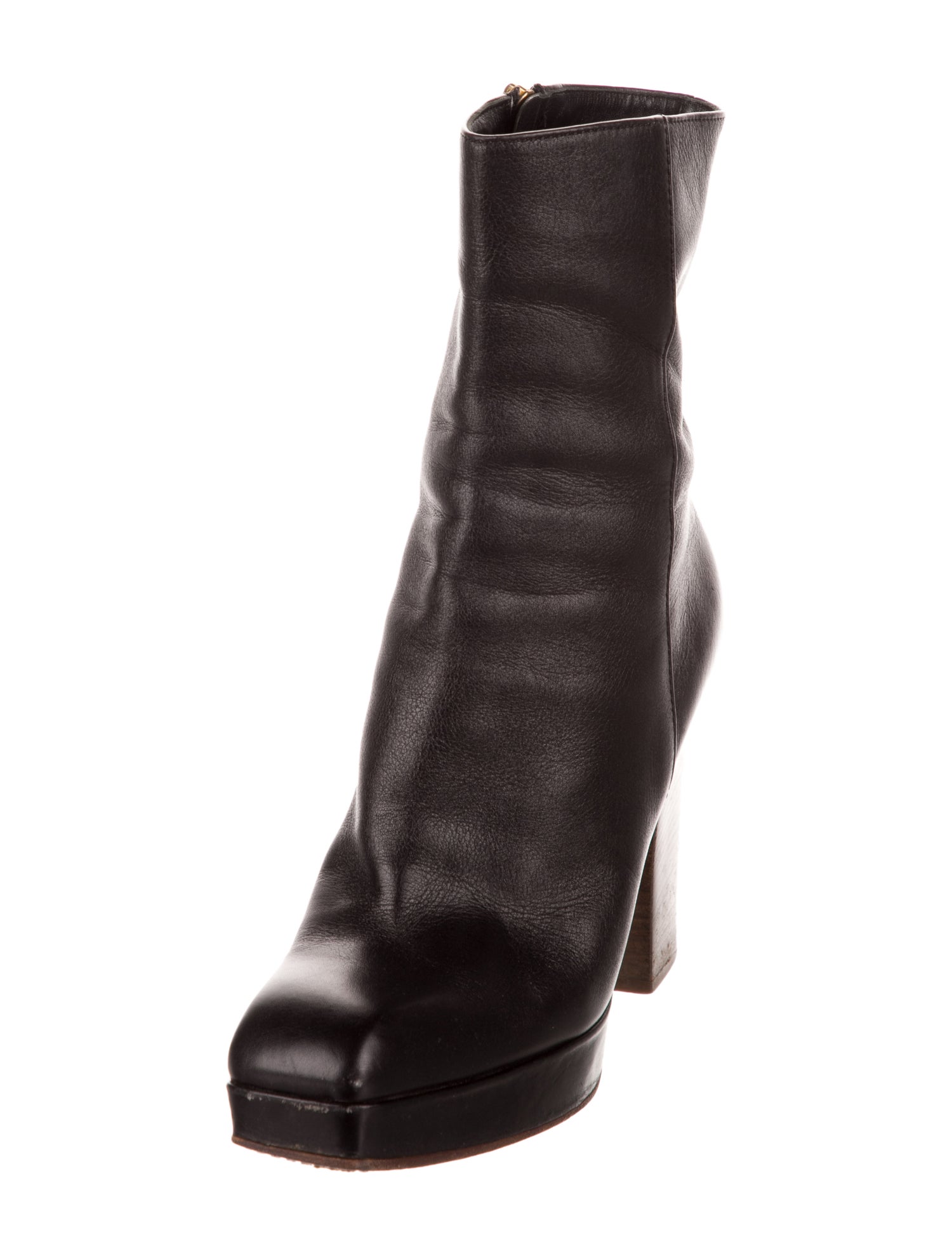 Yves Saint Laurent Leather Boots