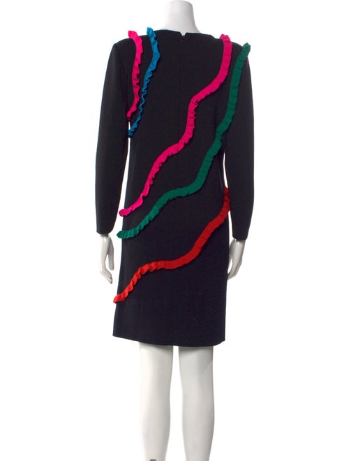 Yves Saint Laurent Printed Mini Dress