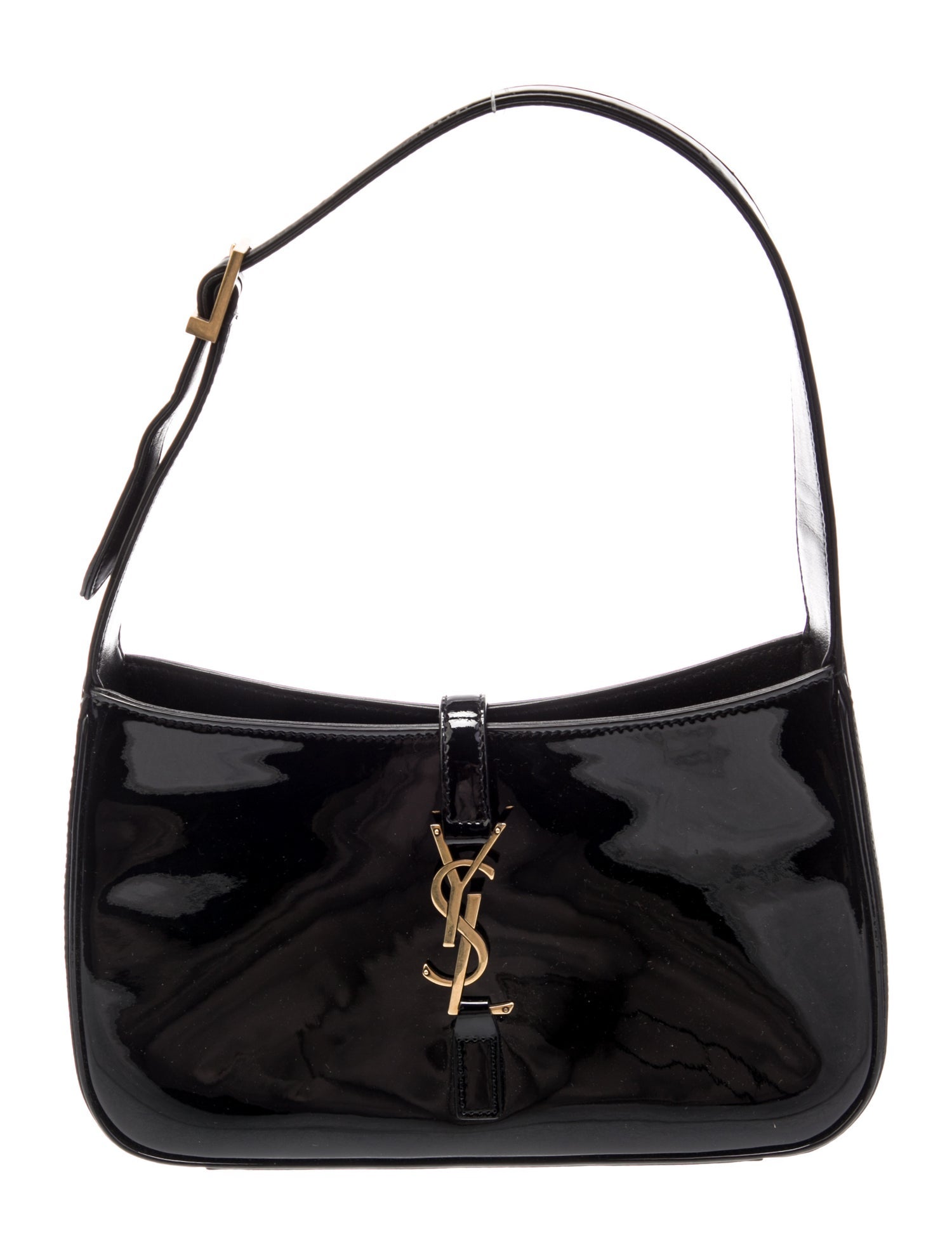 Saint Laurent Patent Leather Le 5 à 7 Small