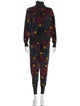 Yves Saint Laurent Printed Embroidered Accent Pant Set