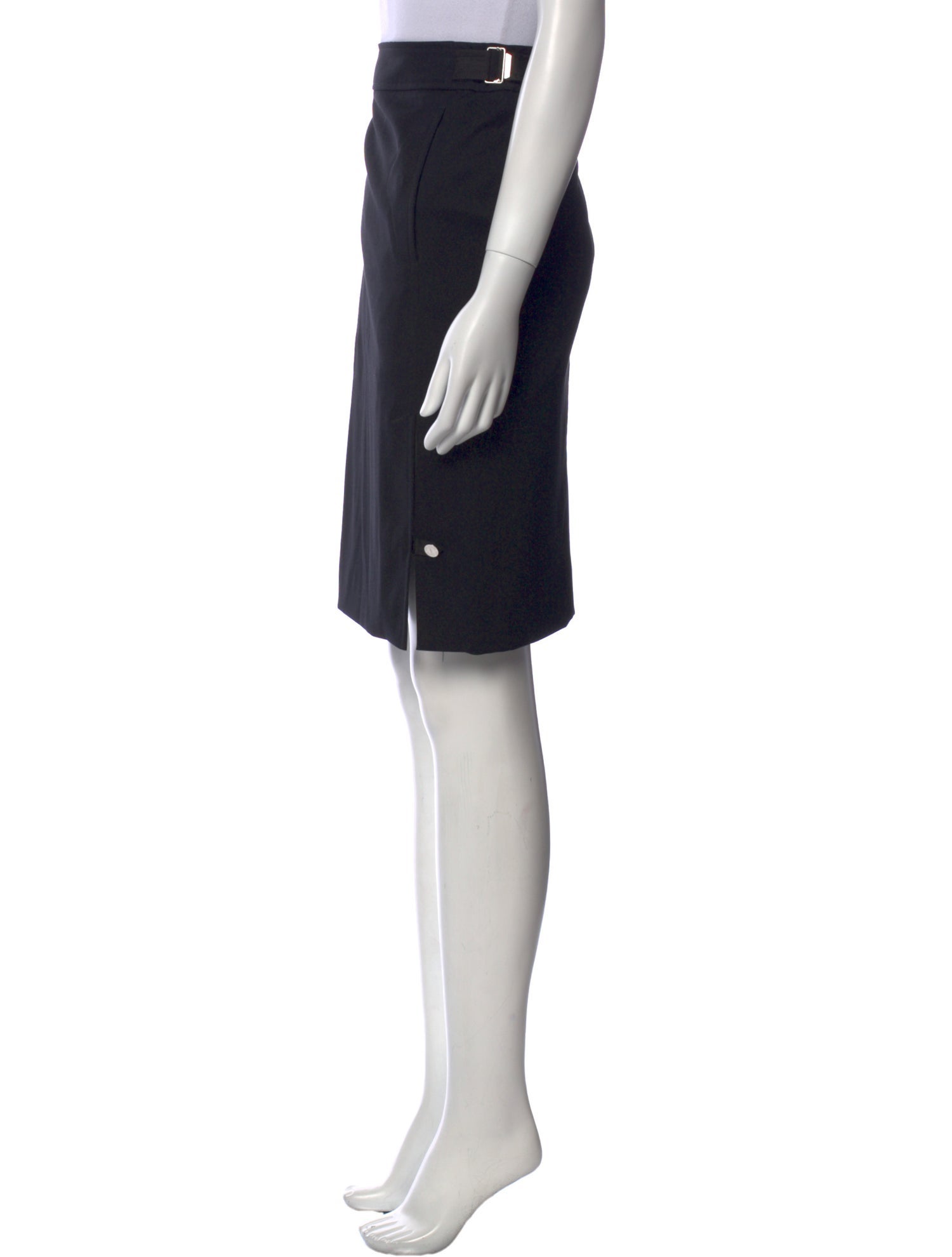 Yves Saint Laurent Wool Knee-Length Skirt