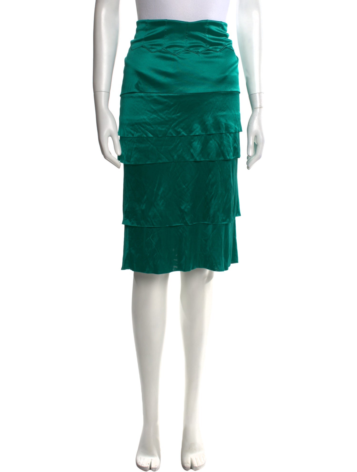 Yves Saint Laurent Rive Gauche Vintage Knee-Length Skirt