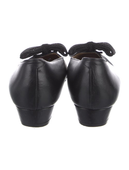 Yves Saint Laurent Leather Mesh Accents Loafers