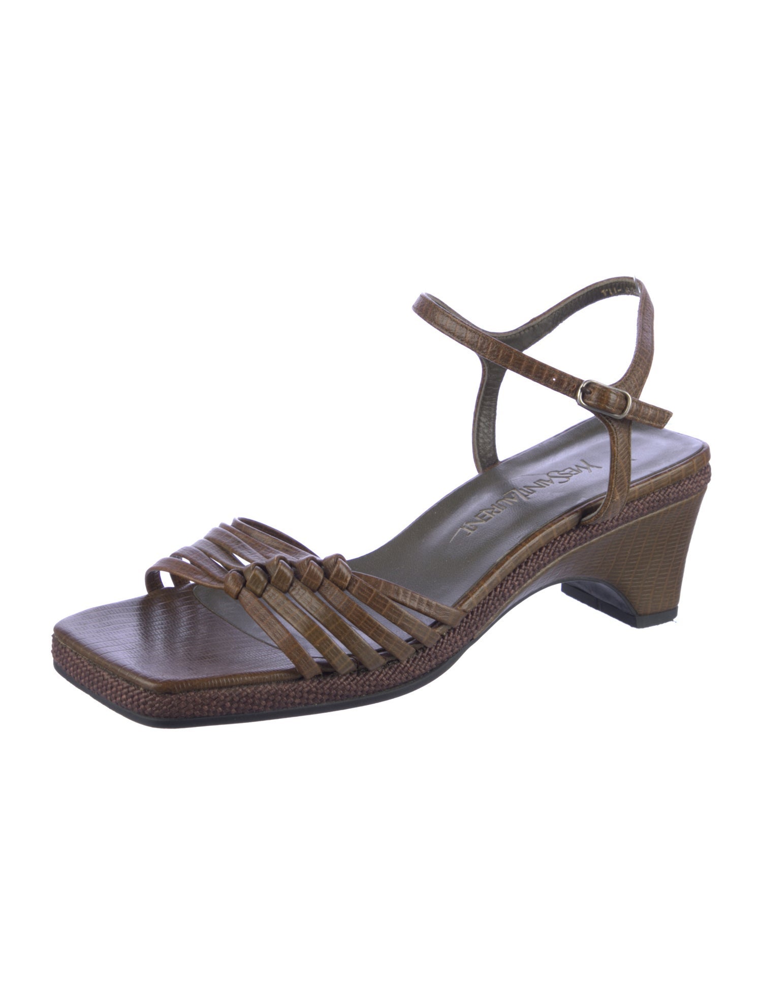 Yves Saint Laurent Vintage Leather Sandals