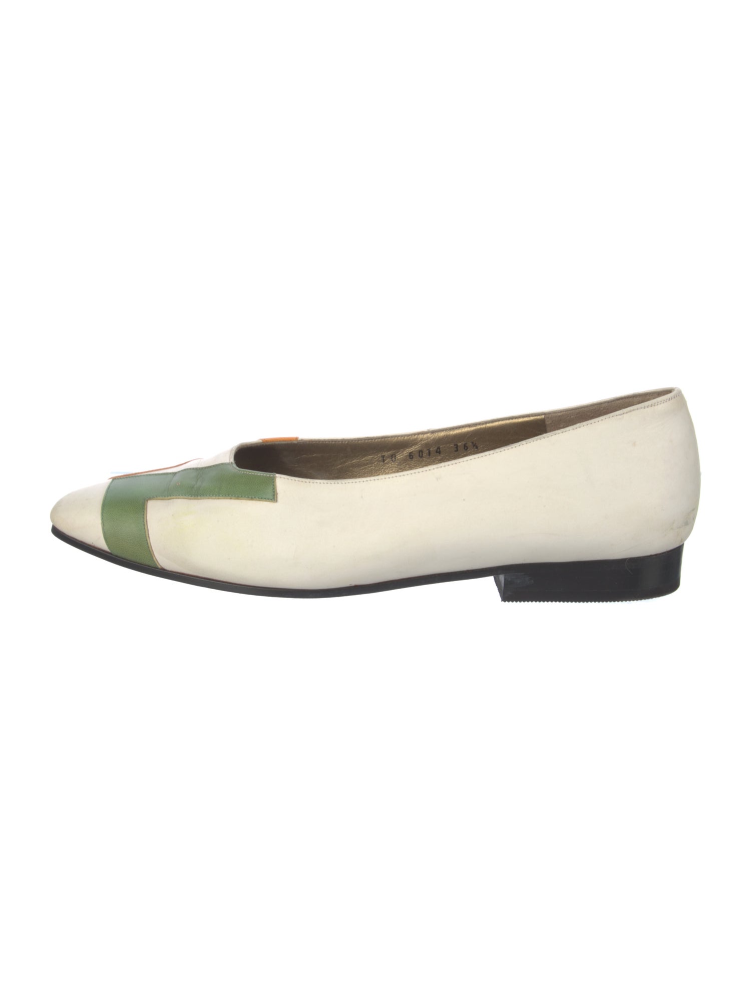 Yves Saint Laurent Vintage Leather Flats