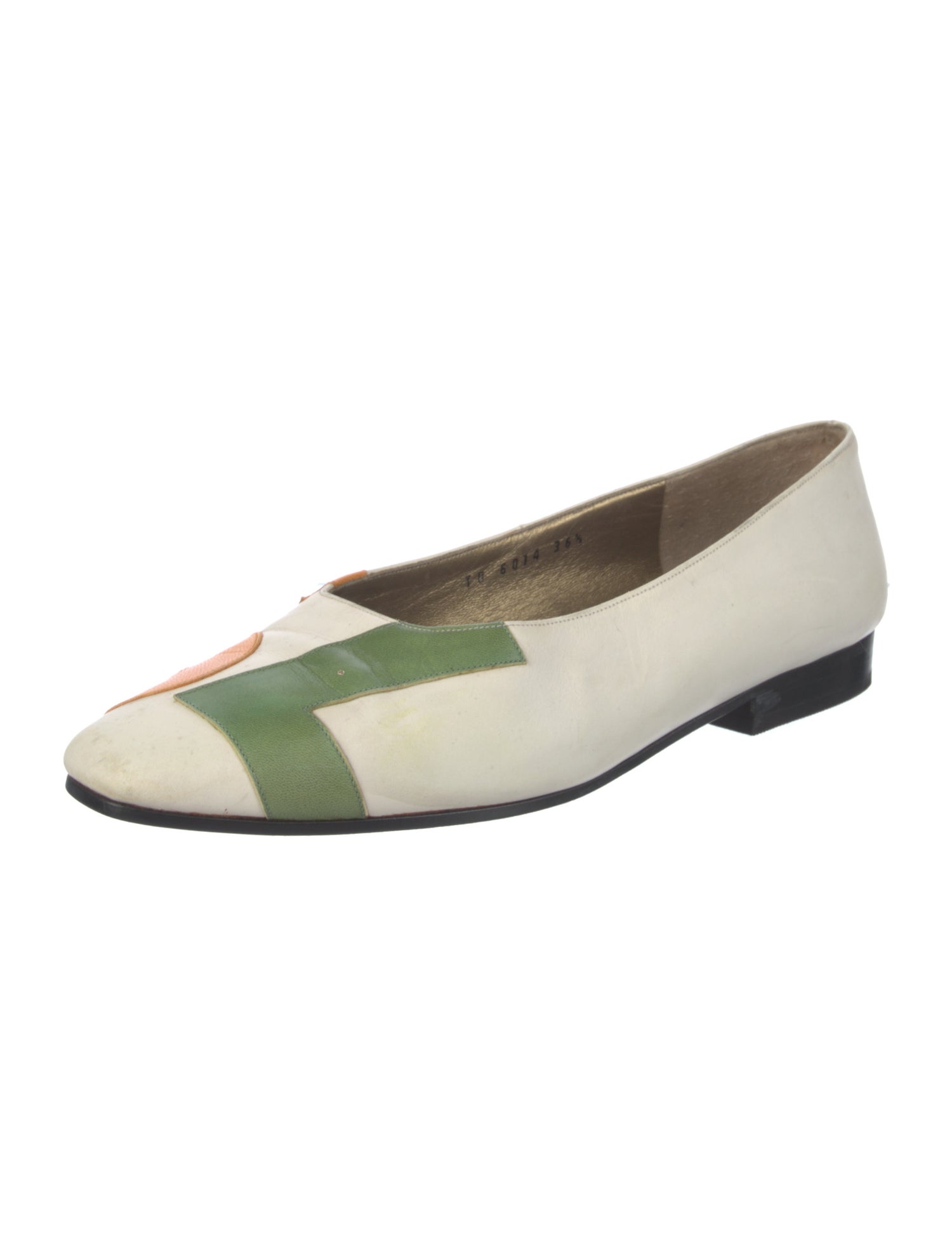 Yves Saint Laurent Vintage Leather Flats