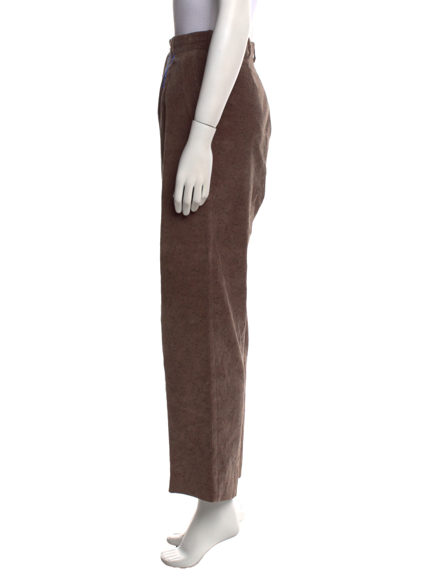 Yves Saint Laurent Wide Leg Pants