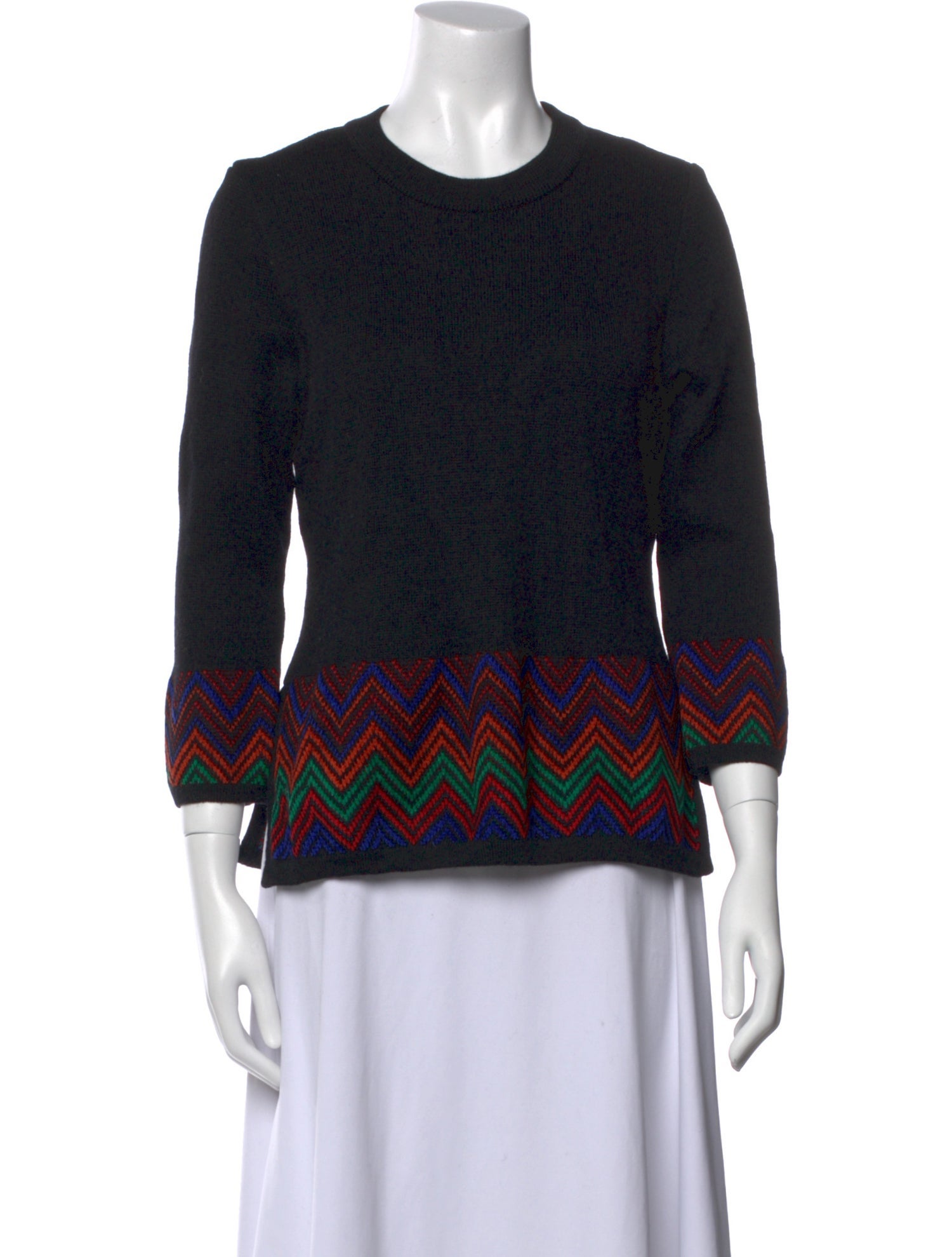 Yves Saint Laurent Wool Printed Sweater