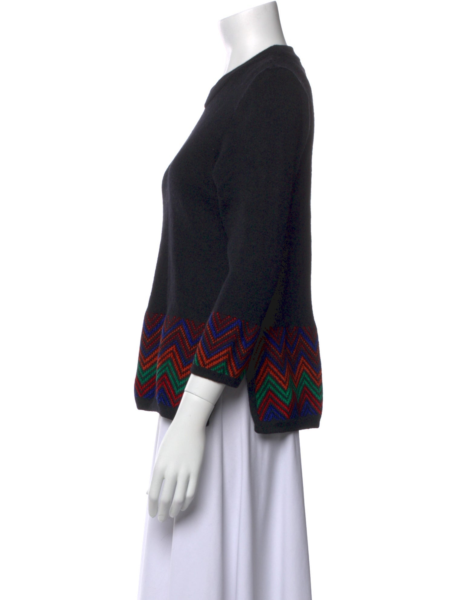 Yves Saint Laurent Wool Printed Sweater