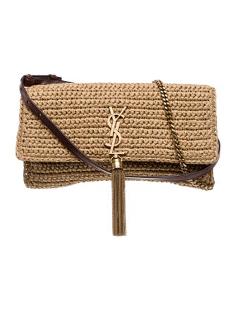 Saint Laurent Raffia Kate 2023