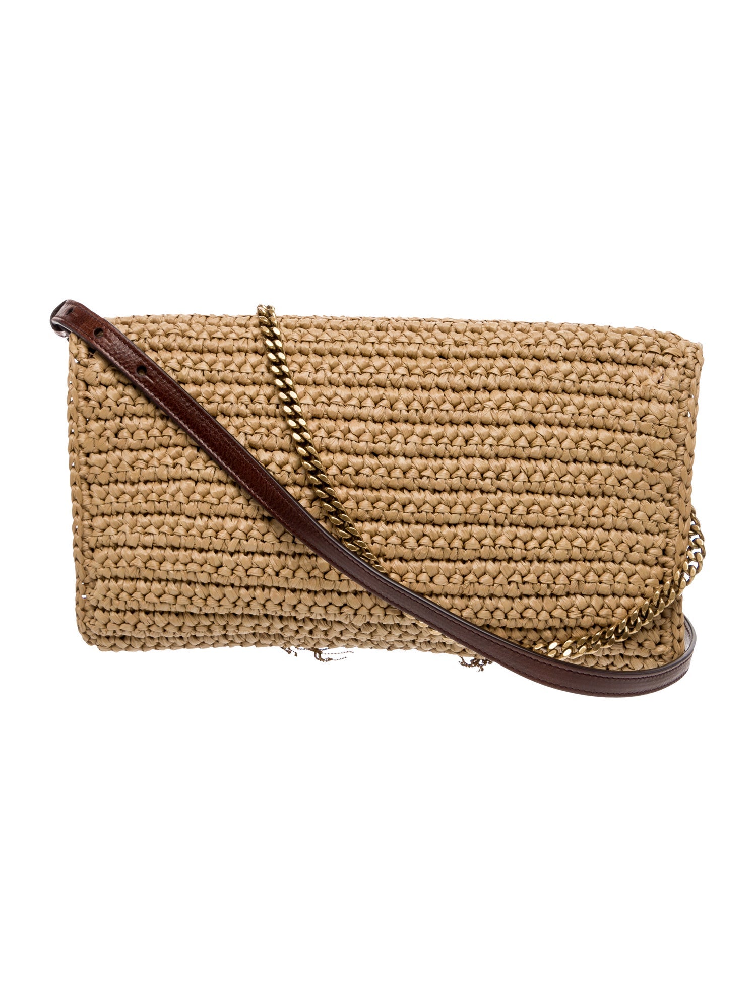 Saint Laurent Raffia Kate 2023