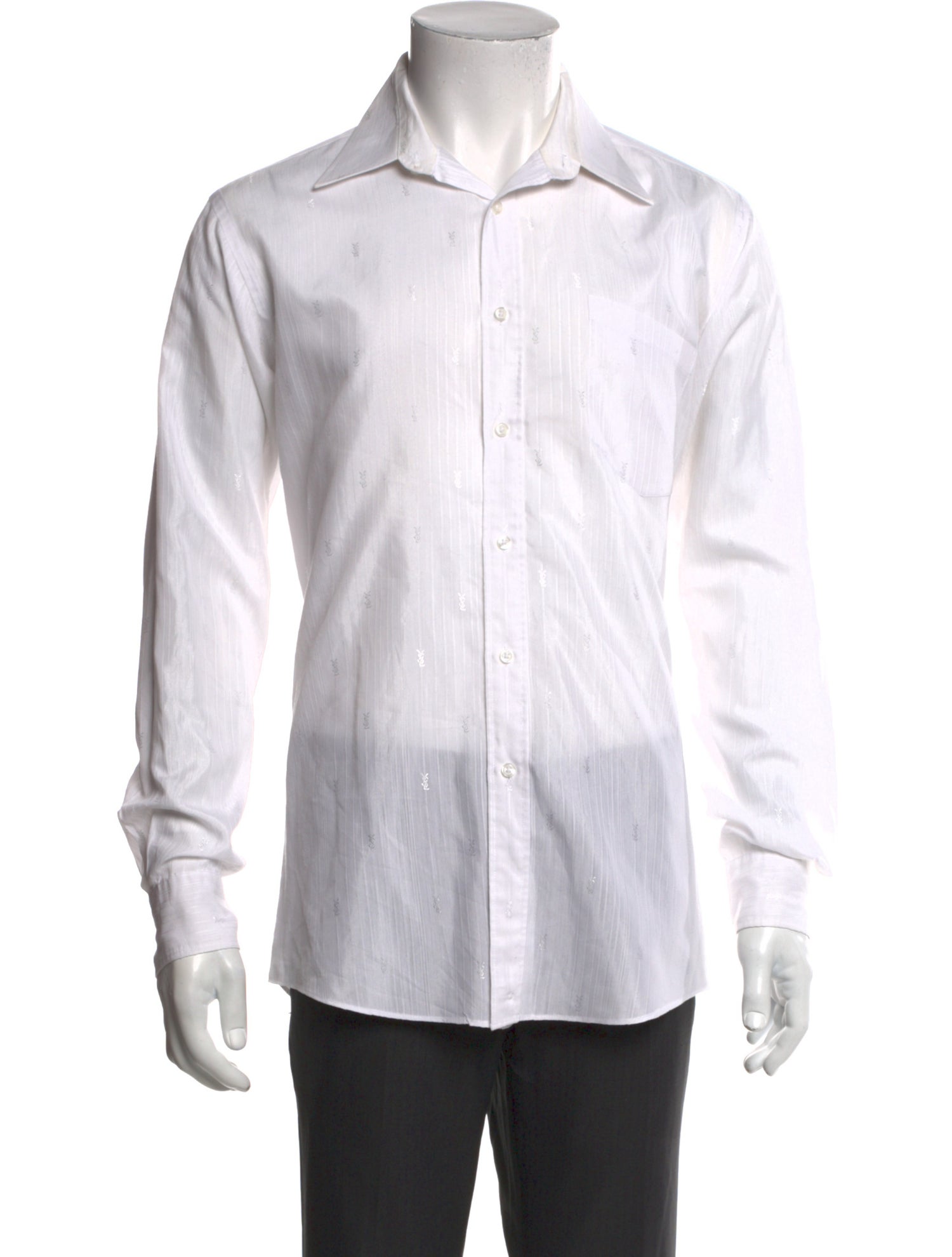 Yves Saint Laurent Vintage Menswear Dress Shirt