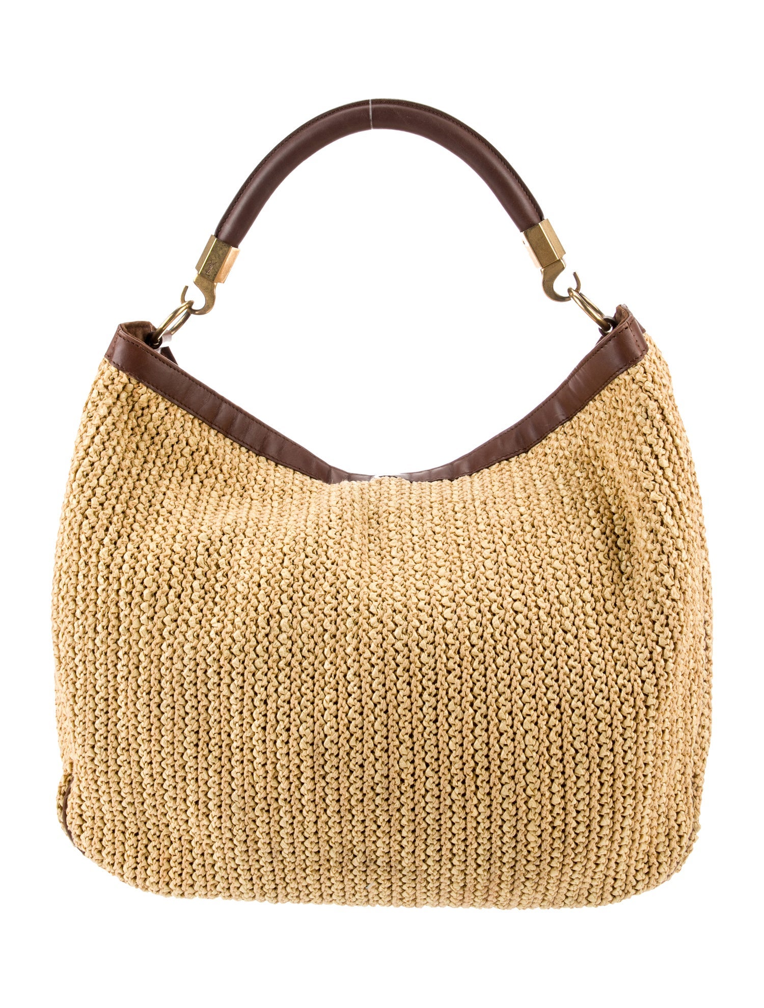 Yves Saint Laurent Raffia Shoulder Bag