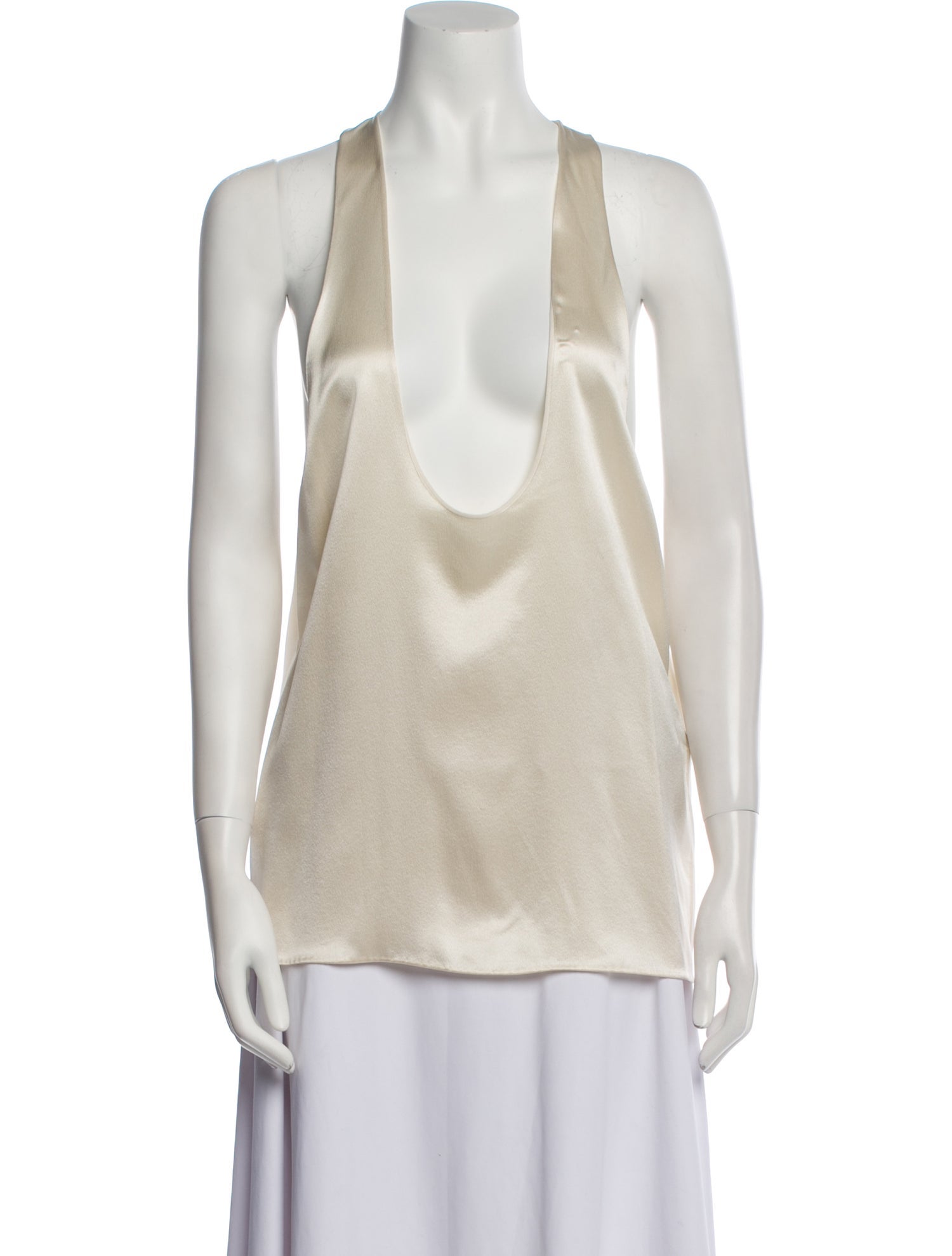 Saint Laurent 2023 Silk Top w/ Tags