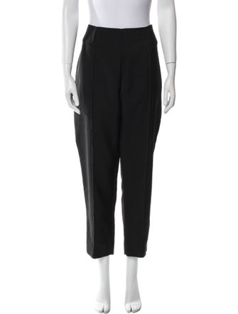 Yves Saint Laurent Mohair Straight Leg Pants