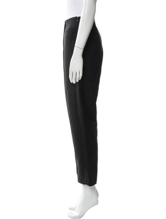 Yves Saint Laurent Mohair Straight Leg Pants